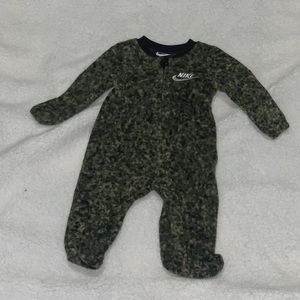 Nike camo onesie